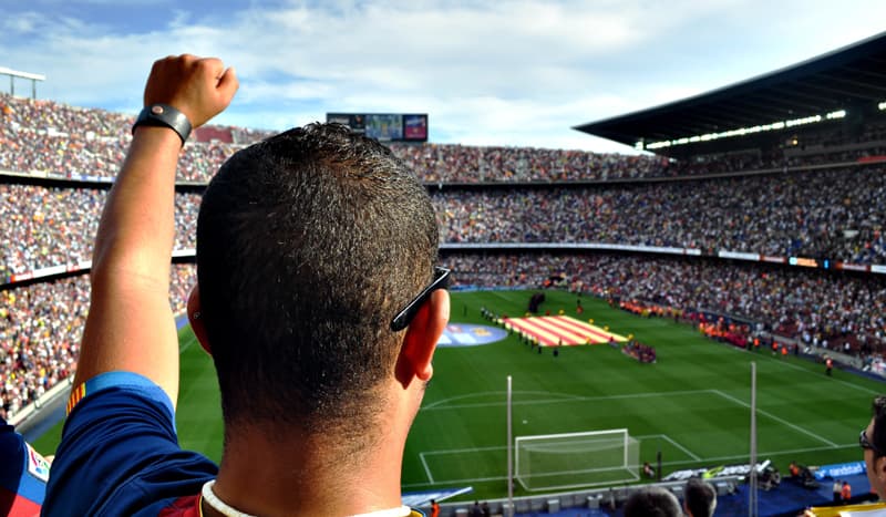 football ground